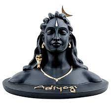 Adiyogi Shiva Statue  for Car Dashboard,  Pooja & Gift, Mahadev  Murti Idol, Sha